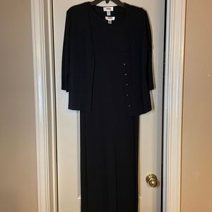 Talbots Maxi Dress w/ Matching Cardigan PS